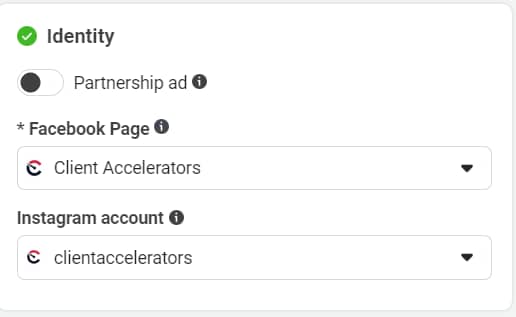 Choose FB And IG Accounts