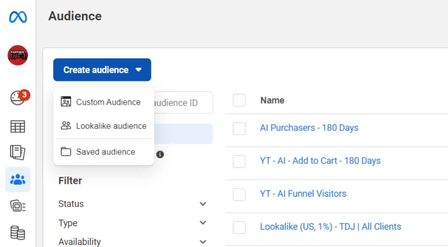 Create Audience