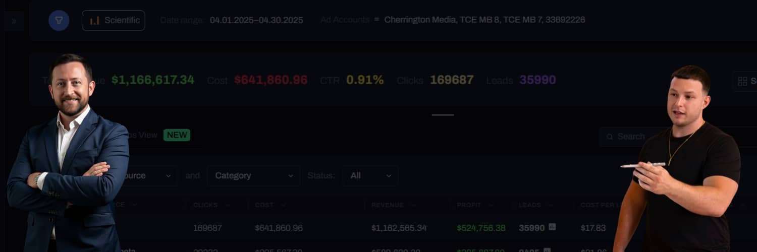 How We Scaled Adam Cherrington To $1,166,617.34 In Sales While Slashing His Cost Per Acquisition By 41.2% With High Ticket Digital Marketing
